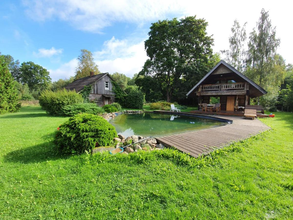 Villa Jaunzemji à Dzeņi Extérieur photo