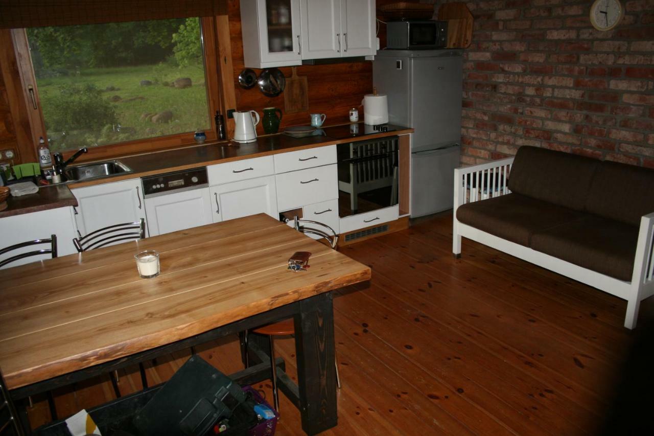 Villa Jaunzemji à Dzeņi Extérieur photo