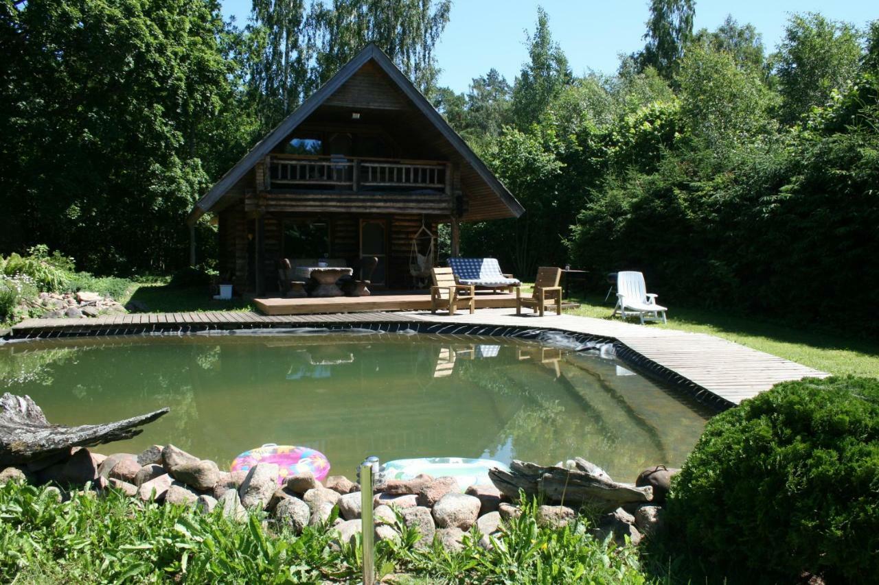 Villa Jaunzemji à Dzeņi Extérieur photo